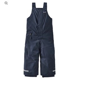 Patagonia Kids Navy Snow Bibs